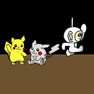 artist:dreamdude bootlegs dipsy pikachu pokemon streamer:joel teletubbies // 1080x1080 // 111.8KB