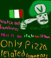 artist:papasanto italy pizza streamer:vinny // 556x634 // 86.3KB
