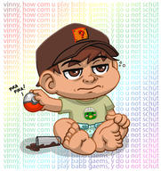artist:durenatu babby game:pokemon_let's_go streamer:vinny // 1471x1559 // 1.1MB