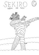 artist:vinchvolt dab game:sekiro rope_giant streamer:vinny // 1328x1872 // 333.0KB