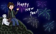 artist:aobaishere chat fireworks happy_new_year meat streamer:vinny // 2500x1518 // 1.9MB