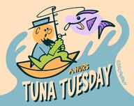 Tuna_Tuesday artist:SCREENONYMOUS chat fish fren streamer:joel // 1280x1016 // 305.7KB