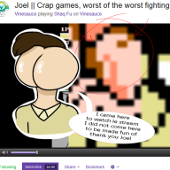 artist:michelleo bootleg butt streamer:joel worst_fighting_games // 600x600 // 204.2KB