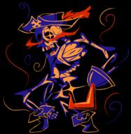 artist:Blahazardous game:super_bone_bros skeleton spooky streamer:joel // 1908x1964 // 938.4KB