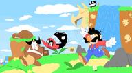 artist:Dunkeyshspittle cappy chain_chomp game:super_mario_odyssey goomba mario streamer:vinny // 2178x1202 // 491.3KB