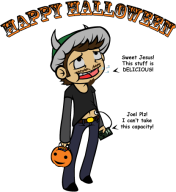 Halloween candy spooky streamer:joel // 416x453 // 45.7KB