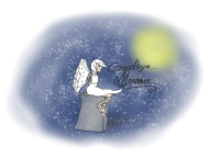 angel beautiful game:tomodachi_life goodbye goodbye_moonmen moon space vlinny // 1600x1216 // 1.9MB