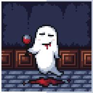 artist:howisthisaname game:mother_3 ghost streamer:vinny vinesauce wine // 192x192 // 2.7KB
