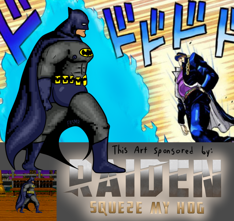 Image 84283: artist:fartingasmr batman game:SNES_prototype_pack jojo  raid_shadow_legends streamer:vinny