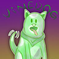artist:gust_the_ghost dog streamer:vinny vinedog // 2000x2000 // 1008.0KB