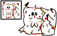 artist:salmiakki corruptions game:pokemon game:pokemon_yellow pikachu streamer:vinny vinesauce // 737x468 // 155.2KB