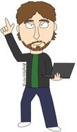 artist:fishyfishdish big_bang_theory streamer:vinny // 343x586 // 17.4KB