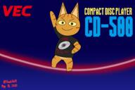 Game:puss artist:vinchvolt cat cd_player nec streamer:vinny // 2500x1667 // 589.5KB