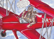 artist:acidicajoyou game:pilotwings hardcore_fridays plane streamer:joel twix // 1000x716 // 1.1MB