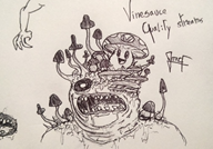 artist:juliusmcfrench doodle vinedisease vinesauce vineshroom // 1000x703 // 234.1KB