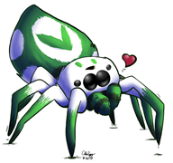 game:animal_crossing spider streamer:imakuni streamer:vinny // 1016x956 // 390.9KB