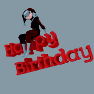 3d animated artist:nagibator birthday streamer:umjammerjenny // 512x512 // 2.0MB