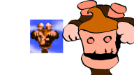 cap corruptions donkey_kong game:donkey_kong_country ms_paint // 1366x768 // 120.6KB
