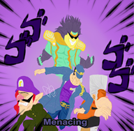 artist:hoji battletoads game:super_smash_infinite jojo jojo's_bizarre_adventure jotaro lanky_kong memes streamer:vinny waluigi // 2500x2448 // 1.5MB
