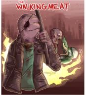 artist:emmmmmy game:death_road_to_canada meat scoot streamer:vinny the_walking_dead // 816x900 // 596.6KB