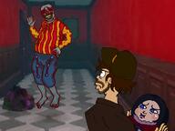artist:JackieW clown doll game:spookys_jumpscare_mansion spooky streamer:vinny // 1200x900 // 961.9KB