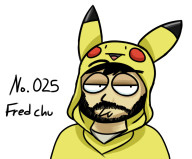 artist:maskedluna pikachu pokemon streamer:fred // 776x645 // 166.7KB