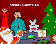 artist:rabidrodent christmas gba homebrew santa streamer:vinny // 900x700 // 77.3KB