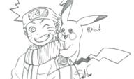 artist:skelenova naruto pikachu pokemon streamer:joel // 1292x761 // 794.8KB