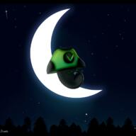 animated artist:Brownie darkshroom moon sleep streamer:vinny // 700x700 // 1.3MB
