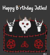 artist:celyying birthday cake streamer:joel // 838x922 // 187.5KB