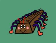 artist:CaptainMarchy centipede game:bugsnax katipede kitkat streamer:vinny // 656x507 // 160.0KB