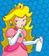 artist:abas game:super_mario_3d_world peach_milk princess_peach streamer:vinny // 2189x2500 // 1.1MB