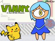 artist:thingybobinc demo game:A_Super_Mario_Thing pikachu streamer:vinny // 800x600 // 191.2KB