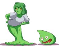 animated artist:ocoto champ game:ai_dungeon slime slime_girl streamer:vinny // 460x360 // 849.6KB