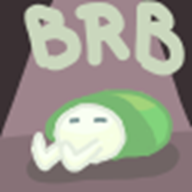 brb streamer:vinny vineshroom // 80x80 // 6.5KB