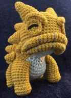 artist:misnova crochet game:spelunky_2 lizard streamer:joel streamer:vinny // 876x1208 // 438.0KB