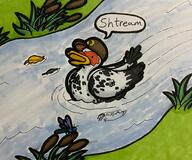 Muscovy Vinny_says_stream artist:Frillythingy duck stream streamer:vinny // 1791x1496 // 808.0KB