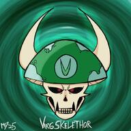 artist:XxSpiritGazerxX streamer:joel vargshroom vargskelethor // 752x752 // 697.2KB