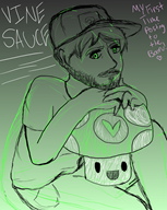 streamer:vinny vinesauce // 800x1000 // 615.9KB