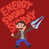 Energy_sword_Sunday Game:Halo artist:Penultimeat streamer:vinny // 1200x1200 // 16.1KB