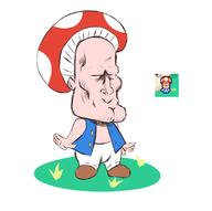 artist:dullviviid game:Mario_and_Luigi_Superstar_Saga streamer:vinny toad // 837x831 // 142.0KB