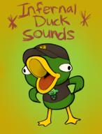 artist:linkstar21 duck happy_birthday_Scoot infernal_noises quack streamer:vinny vinesauce // 610x800 // 242.3KB