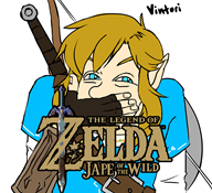 artist:Vintori game:the_legend_of_zelda_breath_of_the_wild jape link streamer:vinny vinesauce zelda // 2000x1833 // 917.8KB