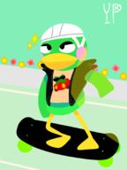 Frog_Car artist:YesPosts game:animal_crossing_new_leaf save_frog scoot skateboard streamer:vinny // 1536x2048 // 412.2KB