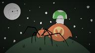 Halloween animated artist:Boom970 meat spider streamer:vinny vineshroom // 1280x720 // 516.4KB