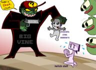 artist:zekeyspaceylizard ban chat frog streamer:vinny twitch // 2000x1455 // 367.5KB