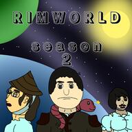 artist:ShibidyBoop dreeb elnubnub game:rimworld meat season_2 shrimp_vendor space stars streamer:vinny sun // 2500x2500 // 1.6MB
