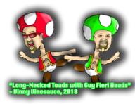 artist:Indy_Film_Productions game:Mario_and_Luigi_Superstar_Saga guy_fieri streamer:vinny toad // 1920x1484 // 1.3MB