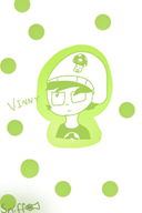 green streamer:vinny vinesauce // 320x480 // 27.7KB