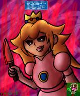 artist:terrancejones corruptions game:super_mario_world princess_peach streamer:vinny // 1000x1200 // 1.3MB